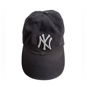 Washed Black NY Logo Cap